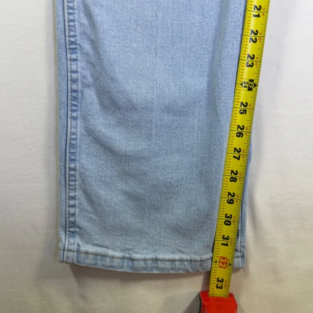 Wrangler‎ Mens Regular Fit Straight Leg Jeans Light Wash Blue 35x32 1013MAFGH